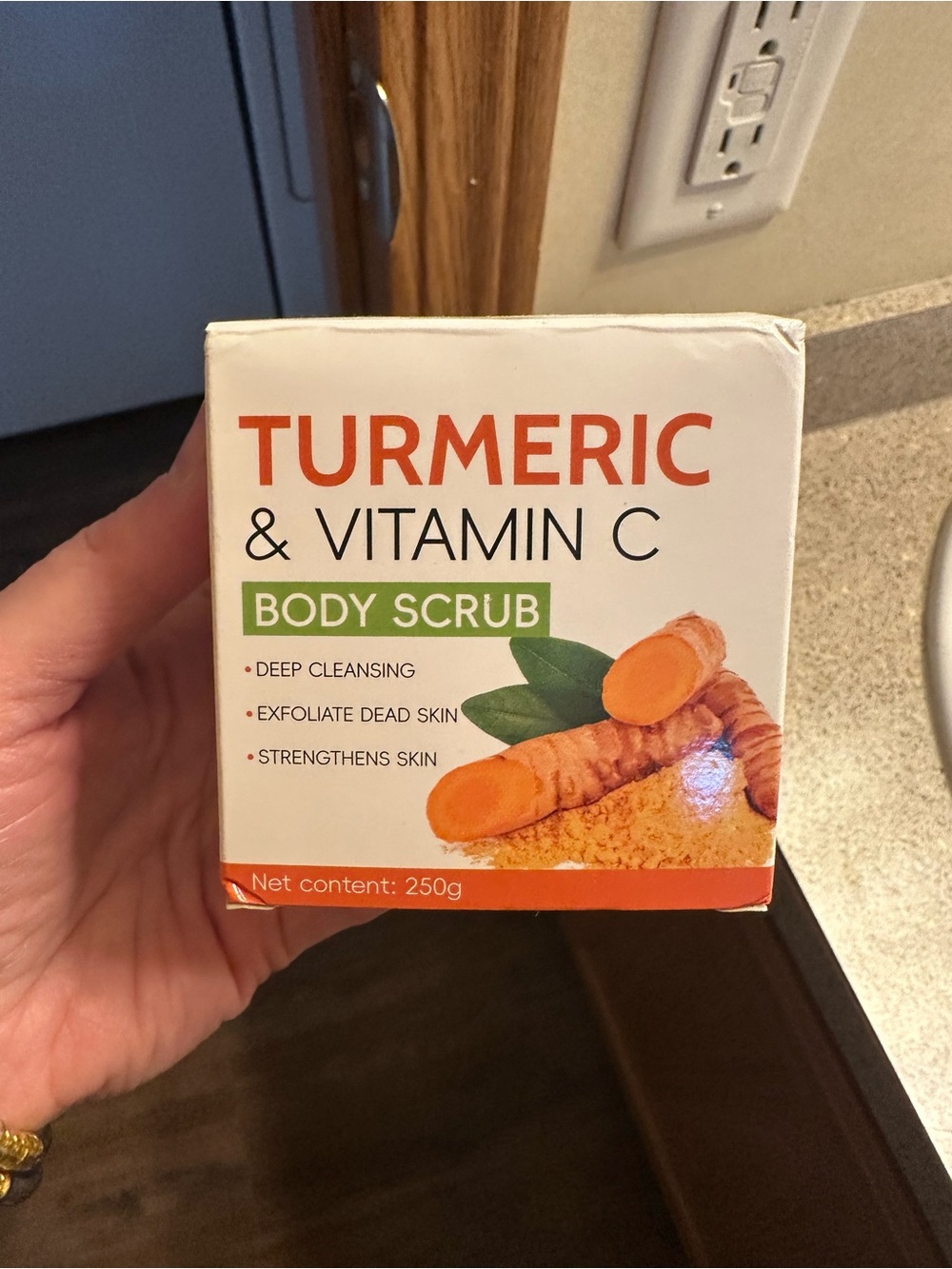 Turmeric & Vitamin C Body Scrub - Brightening Orange